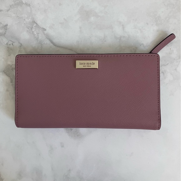 kate spade Handbags - KATE SPADE Mauve Wallet